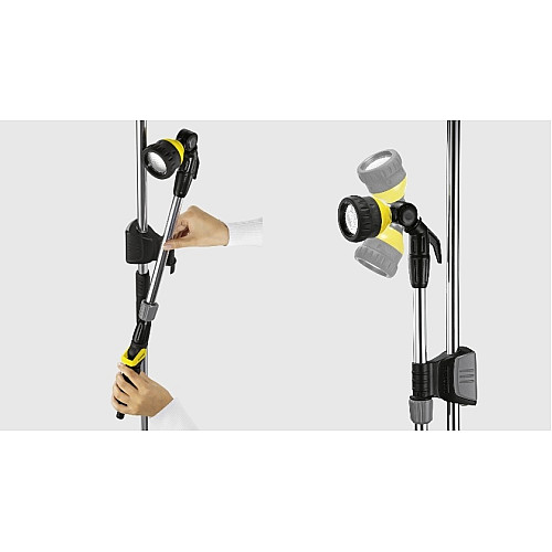 Душ садовий Karcher, складний, з триноги, вага 1кг