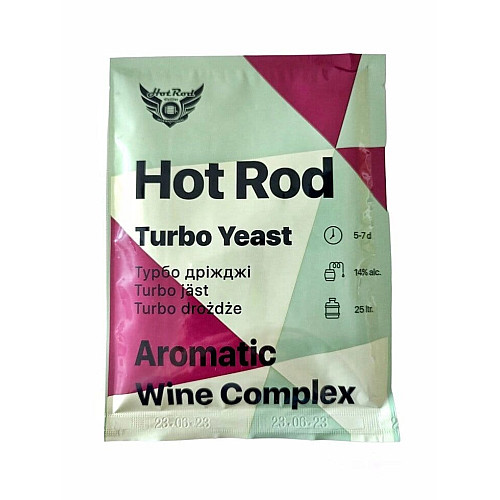 Винні дріжджі Hot Rod Aromatic Wine Complex на 25 л (40г)