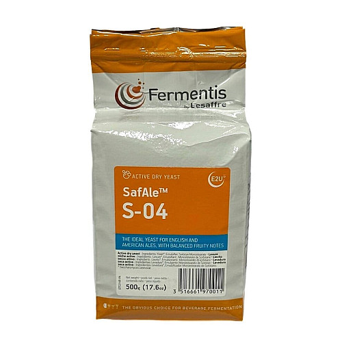 Дріжджі ПИВНІ Fermentis S-04 500 g