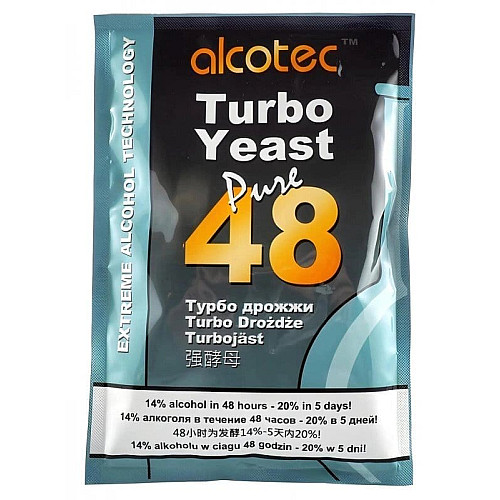 Сухі дріжджі Alcotec Turbo Pure 48, 1.35 Кг