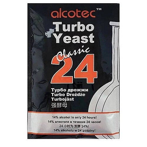 Дріжджі Турбо Alcotec Classic 24