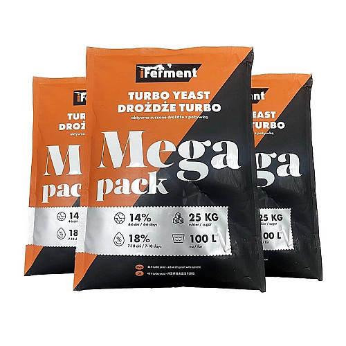 Дрожжи IFERMENT MEGA PACK / аналог Alcotec MEGA Pack 100l /