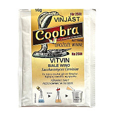 Дріжджі COOBRA Винні VITVIN WINA BIALE 10 г
