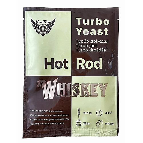 Турбо дріжджі Hot Rod Whiskey на 25 л (71 г)
