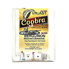 Дріжджі COOBRA Винні BERGURION 10 г