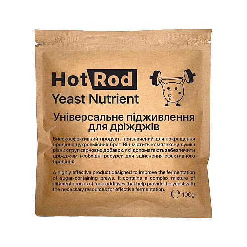 Универсальная подпитка для дрожжей Hot Rod Yeast Nutrient (100г)