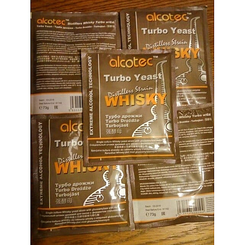Дріжджі Турбо Alcotec WHISKY Turbo 73 г