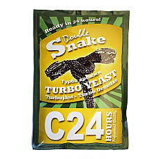 Сухі турбо дріжджі Double Snake C24, 175г.