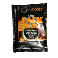 Турбо-дріжджі Alcotec MEGA PACK 100L, 360 гр.