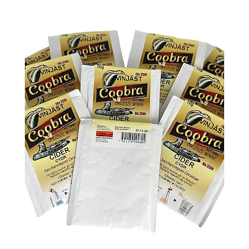 Дріжджі COOBRA Cider для сидру 10 г на 25 л