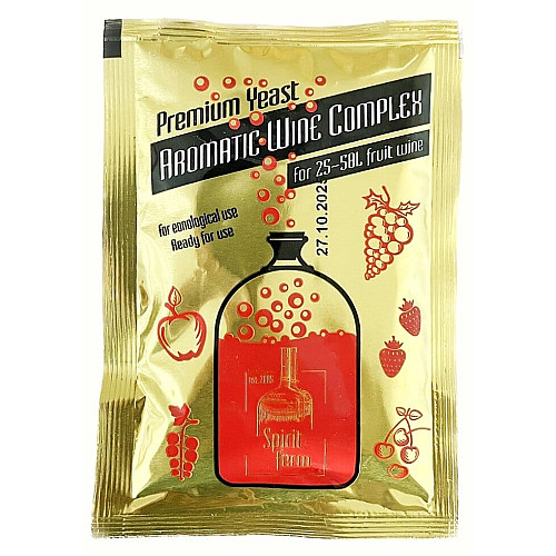 Дріжджі Турбо SPIRIT FERM Aromatic Wine Complex (40г)