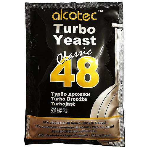 Дріжджі Турбо Alcotec Classic 48