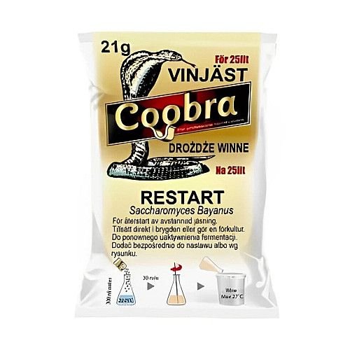 Дріжджі сухі Coobra Restart, 21 г