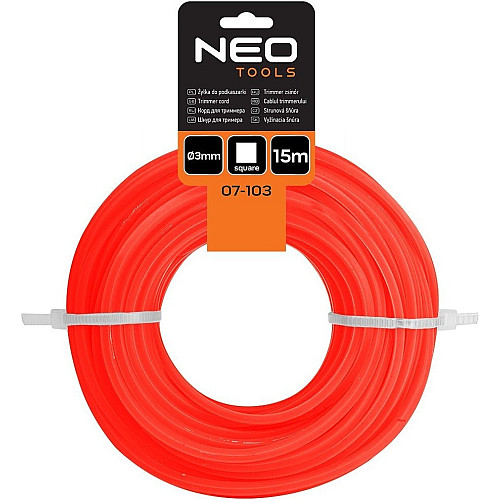 Ліска косильна Neo Tools 3мм 15м