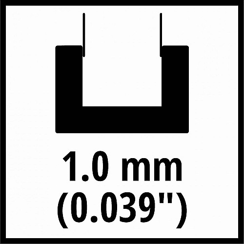 Шина для ланцюгової пилки Einhell 15см 1.0мм