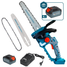 Пила ланцюгова акумуляторна Konner&Sohnen KS MCS20V-12 SET PLUS 20В акб 2х4А·год шина 30см ЗП 2.05кг