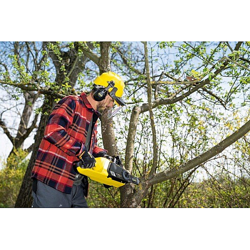 Пила ланцюгова акумуляторна Karcher CNS 18-30 Battery 18В акб 2х5А·год шина 30см швидкозарядне ЗП 3.2кг