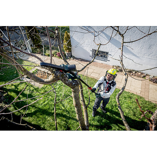 Пила ланцюгова акумуляторна Metabo MS 18 LTX 15 18В 1х2А·год шина 15см 5м/сек 2кг