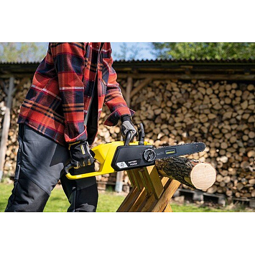 Пила ланцюгова акумуляторна Karcher CNS 18-30 Battery 18В акб 2х5А·год шина 30см швидкозарядне ЗП 3.2кг
