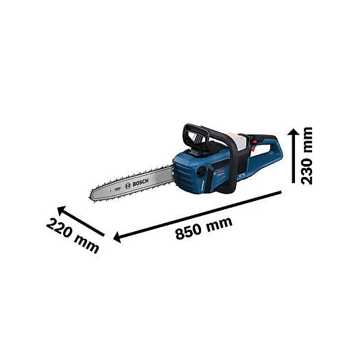 Пила ланцюгова акумуляторна Bosch Professional GKE 18V-40 18В шина 40см 3.7кг без АКБ та ЗП