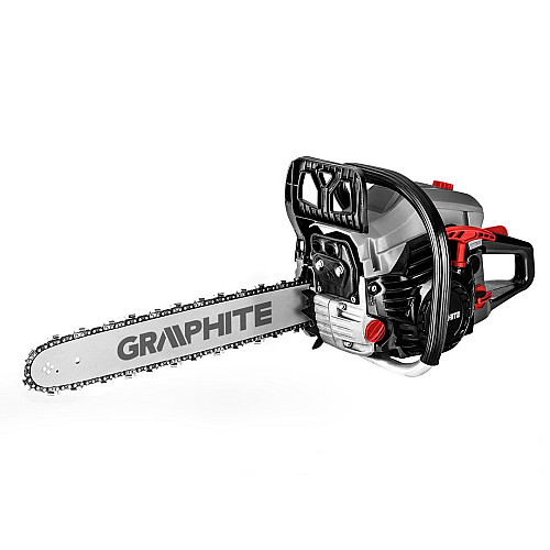 Пила ланцюгова бензинова GRAPHITE 40/45см 2кВт/2.7л.с. 52см3 5.53кг