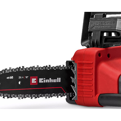 Пила ланцюгова акумуляторна Einhell GE-LC 18/25 Li-Solo 18В 6.5м/с шина 25см 3.66кг без АКБ та ЗП