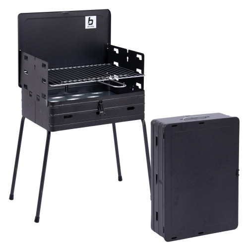 Гриль вугільний Bo-Camp Suitcase Model Black (8130030)