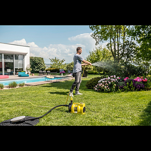 Насос садовий Karcher BP 4.500 Garden 550Вт 4.5Куб·год висота 36м глибина 8м 6.6кг