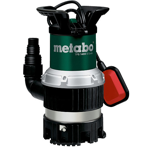 Насос занурювальний комбінований Metabo TPS 14000 S COMBI, 770Вт, 14куб/год, висота подачі 8.5м, занурення до 7м, внутрішня різьба 1
