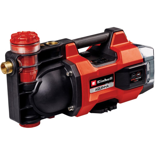 Насос відцентровий акумуляторний Einhell Professional AQUINNA 18/30 F LED, 18В, 3000л/год, вис. 28м, глиб. 6м, режими ECO/BOOST, 3.9кг