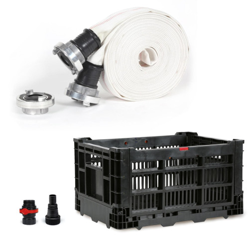 Насос дренажний Einhell Flutset GE-DP 7535 N LL ECO 750Вт, 18500л/год, вис. 9м, глиб. 7м, нержавіюча сталь, 5.7кг