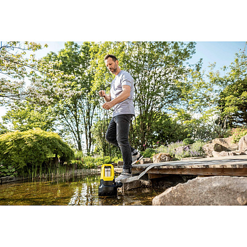 Насос дренажний Karcher SP 22.000 Dirt Level Sensor 750Вт 22Куб·год висота 8м глибина 7м 6.67кг