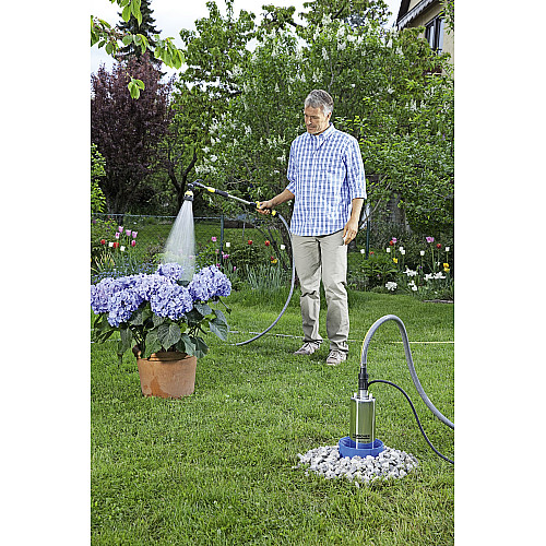 Насос свердловинний Karcher ВР 4 Deep Well, 700Вт, 4600л/г, 43м, 4.3бар, 12м, 105мм, 35°C, G1, 7.14кг