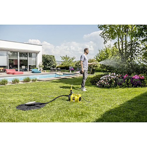 Насос садовий Karcher BP 5.000 Garden, 650Вт, 5.0куб/година, висота подачі 40м, висота всмоктування 8м, 6.8кг