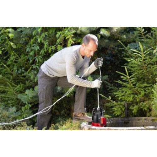 Насос дренажний Einhell GC-DP 7835, 780Вт, 15700л/год, вис. 8м, глиб. 8м, 5.2кг