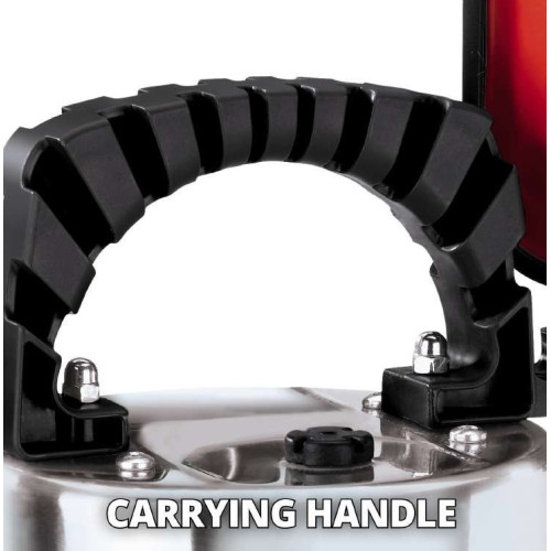 Насос дренажний Einhell GC-DP 6315 N 630Вт, 17000л/год, вис. 8м, глиб. 5м, корпус нерж, 5.5кг