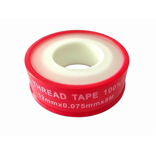 Фум Лента (12мм x 0,075мм x 8м) PTFE THREAD SEAL TAPE