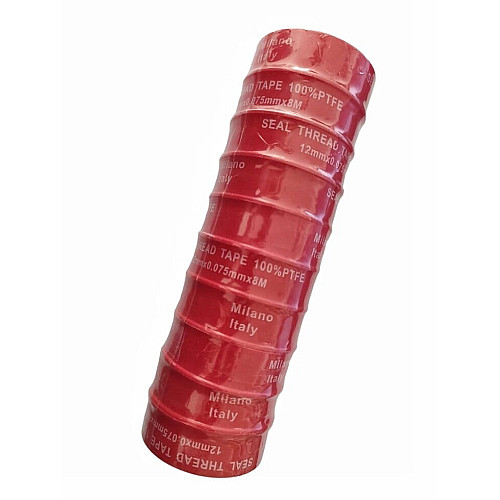 Фум Лента (12мм x 0,075мм x 8м) PTFE THREAD SEAL TAPE