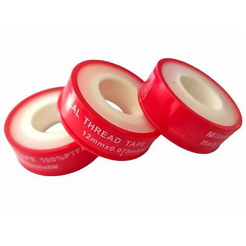 Фум Лента (12мм x 0,075мм x 8м) PTFE THREAD SEAL TAPE
