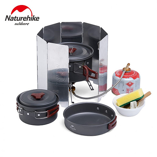 Вітрозахисний екран для пальника Naturehike NH 10 NH20CJ008 steel