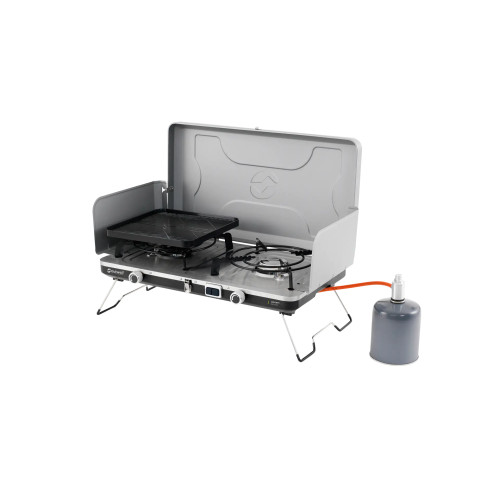 Портативна газова плитка Outwell Merapi Pro Duo Deluxe (651270)