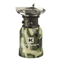 Пальник газовий  портативний Kemper KE2008CMF п'єзо 2200 Вт