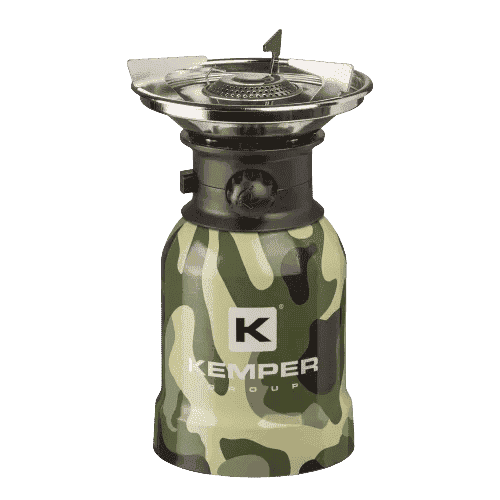Пальник газовий  портативний Kemper KE2008CMF п'єзо 2200 Вт