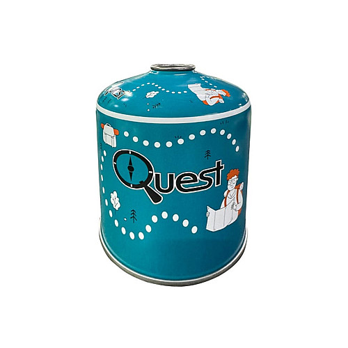 Газовий балон різьбовий бутановий Quest, 450 гр