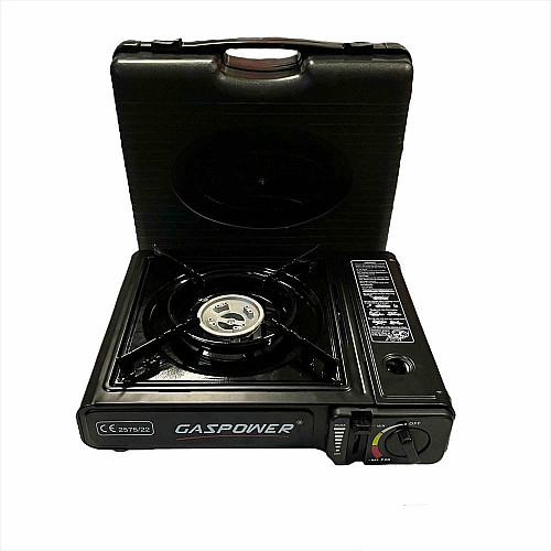Портативна туристична газова плита з п’єзопідпалом GAS POWER (Gas Stove 227/BDZ-155-B)