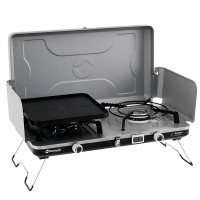 Портативна газова плитка Outwell Merapi Pro Duo Deluxe (651270)