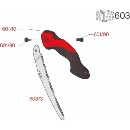 Пила складна Felco 603