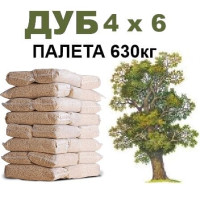 Треска для копчения дуб 4*6 | ПАЛЕТА (630кг)