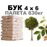 Тріска для копчення БУК 4*6. 630кг (Палета)