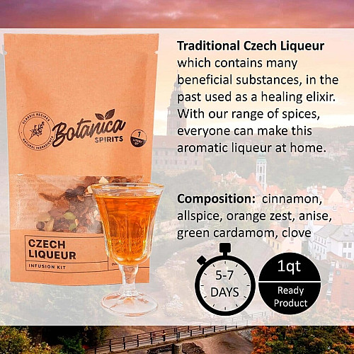 Набір спецій для лікеру в стилі Becherovka (3 л) Export